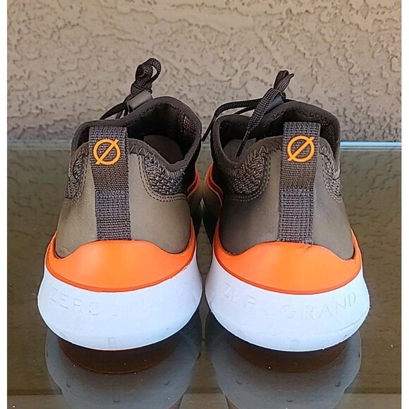 Cole Haan Generation Zerogrand Sneakers StitchLite Brown Orange Sz 11 Casual - Picture 4 of 6